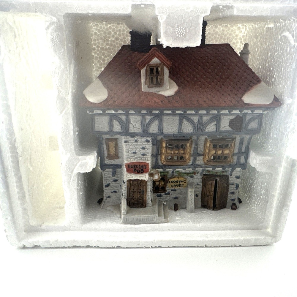 Department 56 Dickens Village Tuttle's Pub #65072 Retired 1986